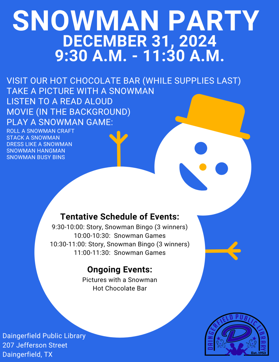 Flyer:  Snowman Party